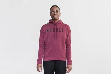 Nobull Women's Hoodie Dark Red | Australia (YH5729)